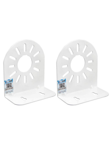 Soporte de Cámara en L CompCCTV para Montaje en Pared - 2 Unidades