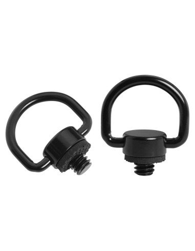 Paquete de 2 Tornillos Tipo D Acero Inoxidable 1/4" para Trípode