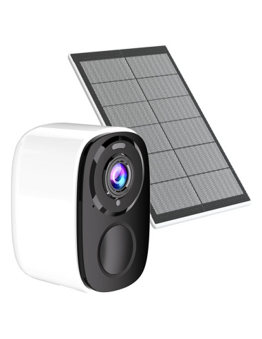 Cámara de Seguridad Solar Inalámbrica Rraycom 5MP WiFi Exterior