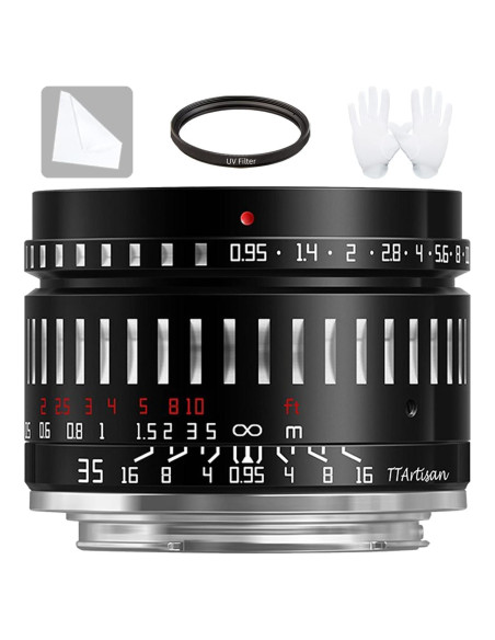 Lente Manual TTArtisan 35mm F0.95 para Canon EOS R Lente Manual TTArtisan 35mm F0.95 para Canon EOS R
