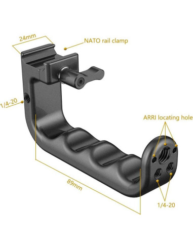 Mango NATO Ergonómico Niceyrig para Cámara de Cine - 105.9g