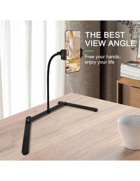 Soporte para Teléfono Celular KAVAVO ZJ01 Ajustable 0.75kg Soporte para Teléfono Celular KAVAVO ZJ01 Ajustable 0.75kg