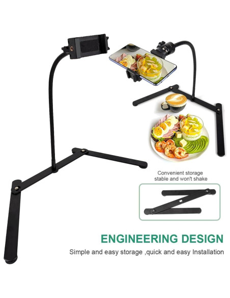 Soporte para Teléfono Celular KAVAVO ZJ01 Ajustable 0.75kg Soporte para Teléfono Celular KAVAVO ZJ01 Ajustable 0.75kg