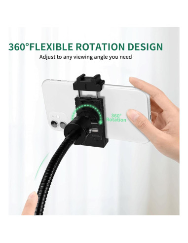 Soporte para Teléfono Celular KAVAVO ZJ01 Ajustable 0.75kg