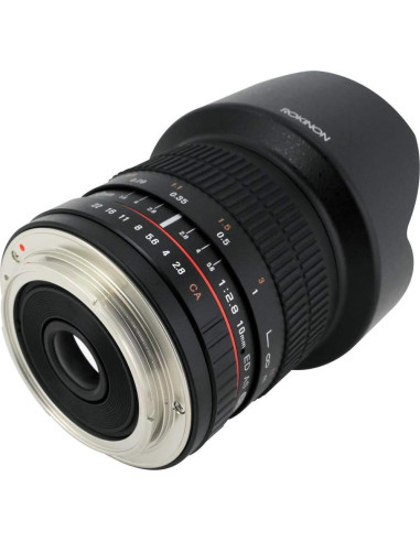 Lente Ultra Gran Angular Rokinon 10mm F2.8 para Canon DSLR