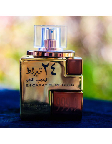 Eau De Parfum Unisex Lattafa 24 Quilates Oro Puro 96.39 ml