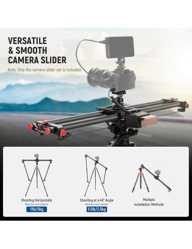 Deslizador de Cámara Motorizado NEEWER ER1-80 80cm Control App