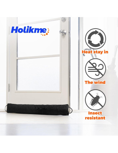 Tope de Puerta Holikme 91 cm con Peso, Bloqueador de Aire y Ruido