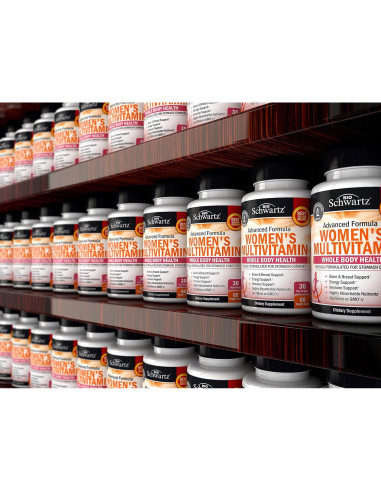 Multivitamina para Mujeres BioSchwartz 60 Cápsulas - Soporte Inmunológico y Salud General