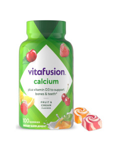 Vitafusion Gominolas de Calcio con Vitamina D 100 Unidades