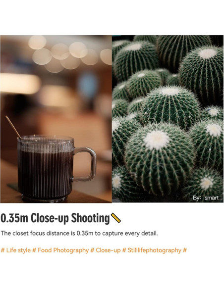 Lente Manual TTArtisan 35mm F0.95 para Canon EOS R Lente Manual TTArtisan 35mm F0.95 para Canon EOS R