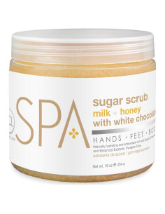 Exfoliante de Azúcar Be Care Love Spa 453.6 g Leche y Miel