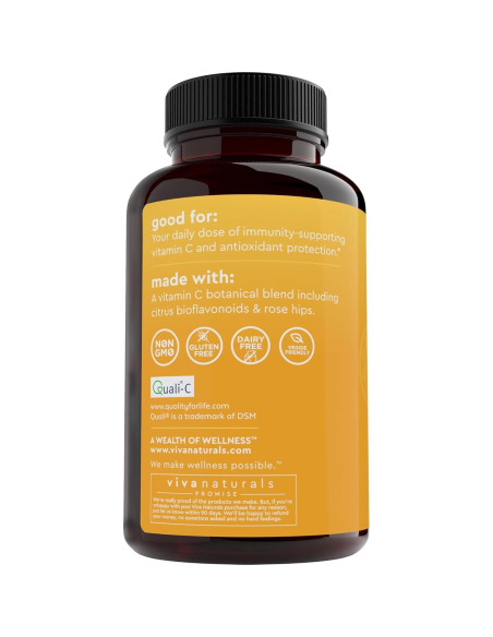 Vitamina C 1000mg Viva Naturals - 250 Cápsulas Vegetarianas Vitamina C 1000mg Viva Naturals - 250 Cápsulas Vegetarianas