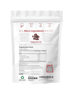 Suplemento Aceite de Kril Antártico Micro Ingredients 1000mg 300 Gelatinas 2