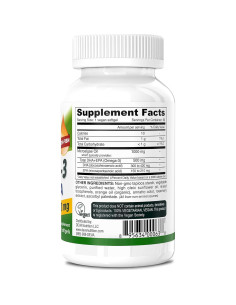 DEVA Omega-3 DHA-EPA Vegano 500mg 60 Cápsulas Blandas 2