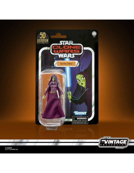 Figura de Acción Barriss Offee 10 cm Star Wars Vintage Figura de Acción Barriss Offee 10 cm Star Wars Vintage