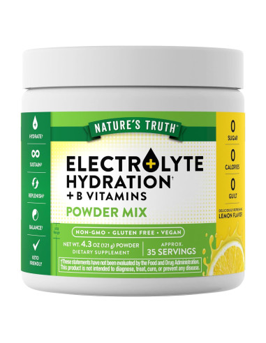 Polvo de Electrolitos Vegano La Verdad de la Naturaleza 156g