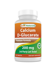 D-Glucarato de Calcio 200 mg Mejores Naturales 120 Tabletas