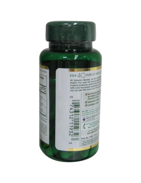 Suplemento de Ginseng Nature's Bounty 75 Cápsulas Suplemento de Ginseng Nature's Bounty 75 Cápsulas