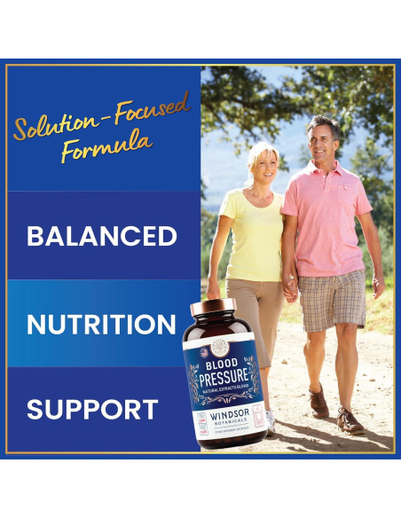 Suplemento Natural para Presión Arterial Windsor Botanicals 90 Cápsulas Suplemento Natural para Presión Arterial Windsor Botanicals 90 Cápsulas