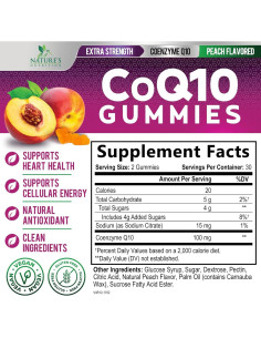 Gomitas de CoQ10 100mg Nature's Nutrition - 60 Unidades 2
