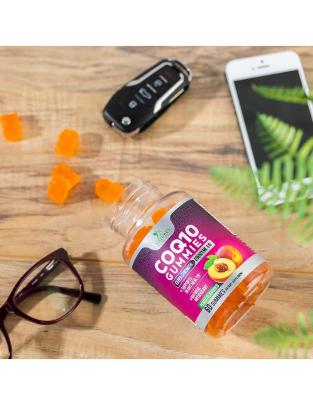 Gomitas de CoQ10 100mg Nature's Nutrition - 60 Unidades Gomitas de CoQ10 100mg Nature's Nutrition - 60 Unidades