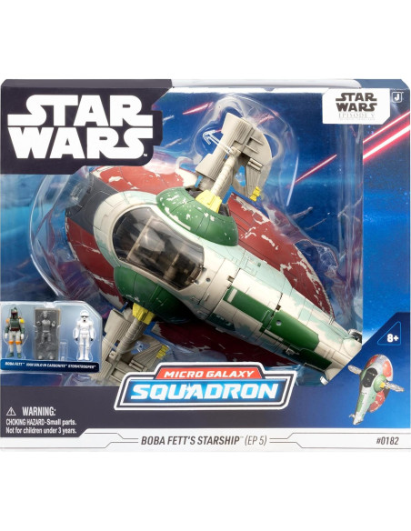Nave Estelar Boba Fett Micro Galaxia Star Wars 22.86 cm Nave Estelar Boba Fett Micro Galaxia Star Wars 22.86 cm