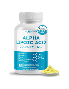 Suplemento Ácido Lipoico NuraFuse 150 Cápsulas - Salud Celular y Cerebral