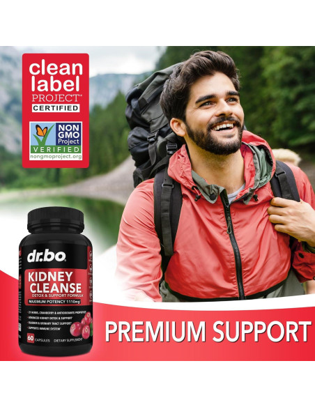 Suplemento Detox para Riñones Dr. Bo - 21 Ingredientes Naturales Suplemento Detox para Riñones Dr. Bo - 21 Ingredientes Naturales
