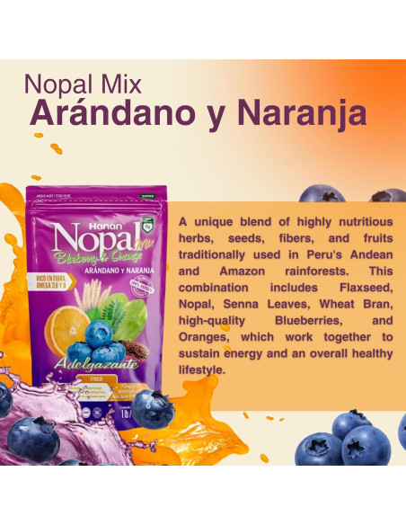 Mezcla de Arándano y Naranja FITO PERU 454 g - Natural y Saludable Mezcla de Arándano y Naranja FITO PERU 454 g - Natural y Saludable