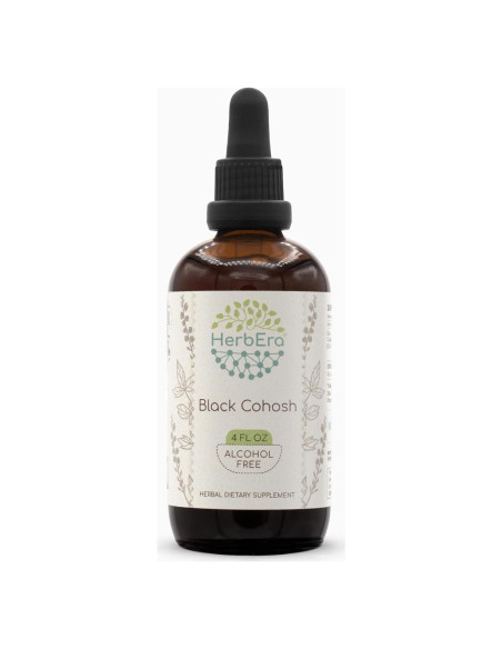 Extracto de hierbas Black Cohosh HerbEra 118.3 ml sin alcohol Extracto de hierbas Black Cohosh HerbEra 118.3 ml sin alcohol