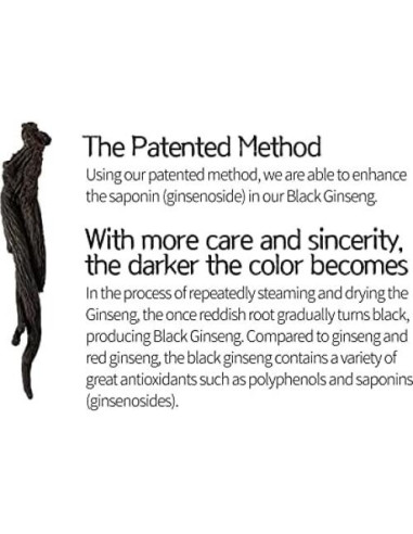 Tónico de Ginseng Negro Coreano GeumHeuk 50ml x 30 Bolsas
