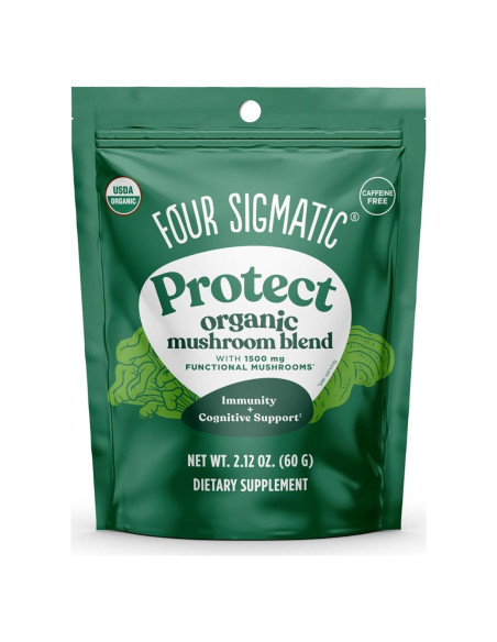 Mezcla de Hongos Defend Mix Four Sigmatic 30 Porciones 60g Mezcla de Hongos Defend Mix Four Sigmatic 30 Porciones 60g