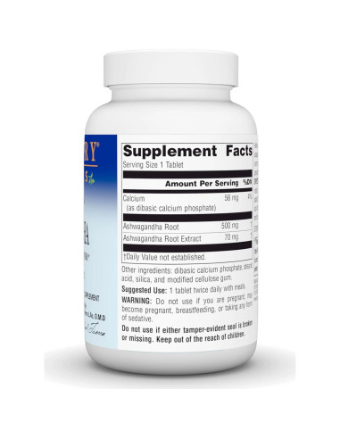 Ashwagandha Espectro Completo Planetary Herbals 570 mg 120 Tabletas