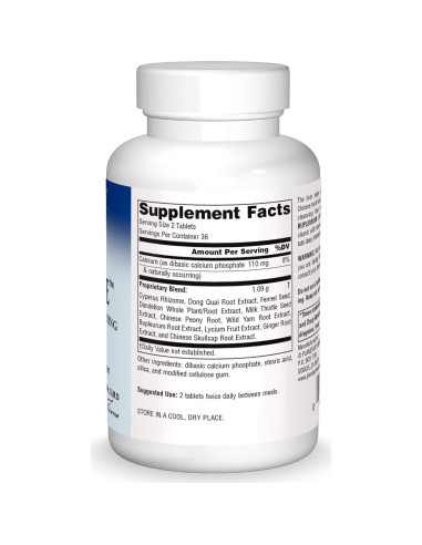 Limpieza Hepática Planetary Herbals 545mg - 72 Tabletas
