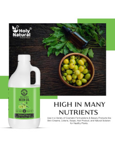 Aceite de Neem Puro 1000 ml HOLY NATURAL - Hidratante y Anticaspa 2