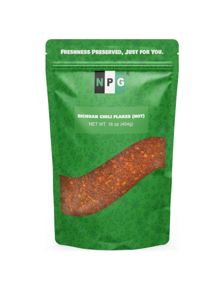 Chile en Copos Szechuan NPG 450g - Picante y Natural Chile en Copos Szechuan NPG 450g - Picante y Natural
