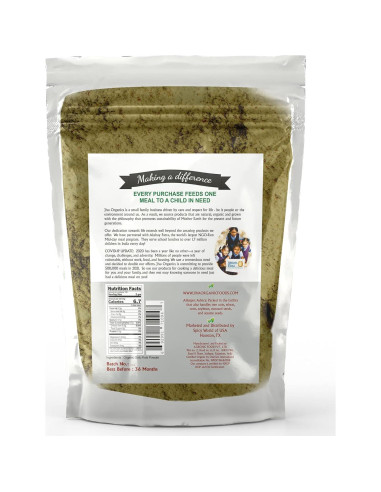 Polvo de Gotu Kola Orgánico Jiva Organics 200g - Sin Aditivos