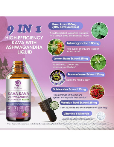 Extracto Líquido de Kava Kava Lukaree 30ml x2 - Vegano y Sin Alcohol