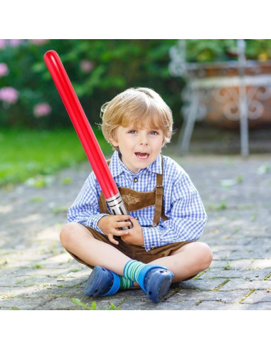 16 Sables de Luz Inflables LIYDE para Fiesta Star Wars 78.74 cm