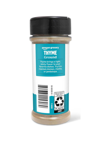 Tomillo Molido Amazon Grocery 56.7 g - Sabor Ligero Tomillo Molido Amazon Grocery 56.7 g - Sabor Ligero