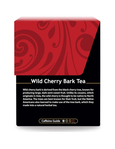 Té Orgánico de Corteza de Cereza Silvestre Buddha Teas - 18 Bolsitas