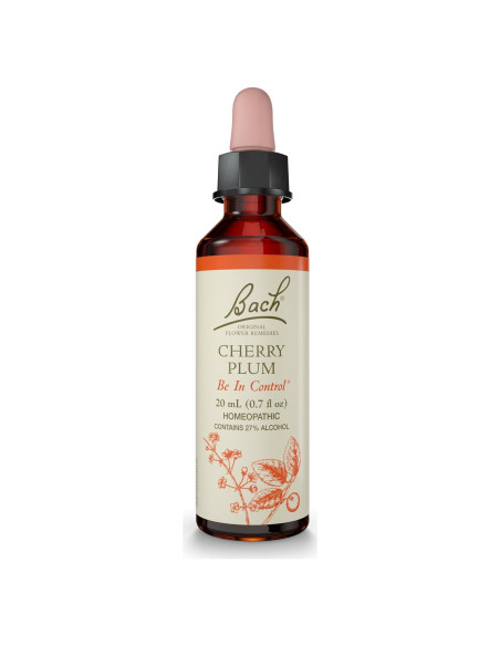 Esencia Floral Bach Ciruela Cherry 20mL - Equilibrio Emocional Esencia Floral Bach Ciruela Cherry 20mL - Equilibrio Emocional