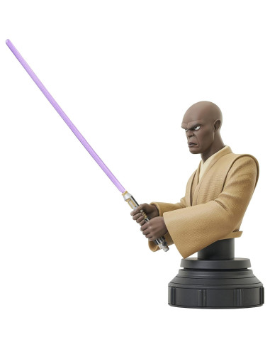 Busto Mace Windu Star Wars Clone Wars Diamond Select 15.24 cm