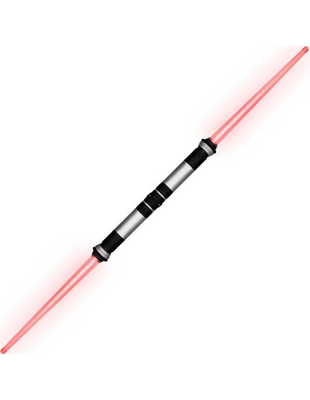 Sable Iluminado Deluxe Doble con Luces y Sonido 127 cm Sable Iluminado Deluxe Doble con Luces y Sonido 127 cm