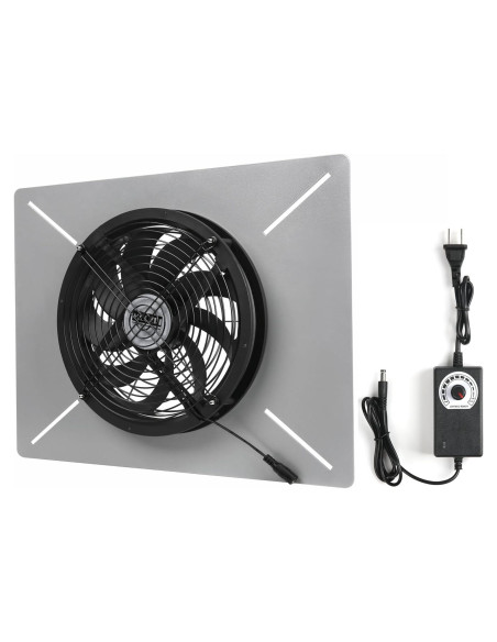 Ventilador de Escape MEOZRI Mediano 420 CFM Acero Inoxidable Ventilador de Escape MEOZRI Mediano 420 CFM Acero Inoxidable