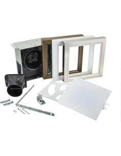 Ventilador de Baño Broan-NuTone AER110LTK 110 CFM LED Blanco 2