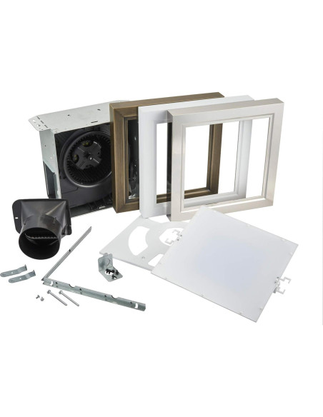 Ventilador de Baño Broan-NuTone AER110LTK 110 CFM LED Blanco Ventilador de Baño Broan-NuTone AER110LTK 110 CFM LED Blanco