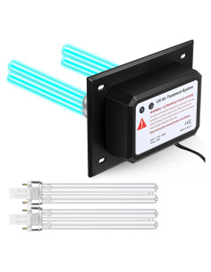 Purificador de Aire UV Qualirey 26W para HVAC - Luz UVC