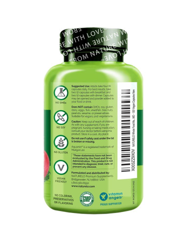 Multivitamina Naturelo para Mujeres 50+ Sin Hierro - 120 Cápsulas Veganas
